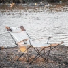 Factory direct sales of outdoor camping dual-purpose folding chairs with pillows and portable folding park lounge chairs in stock Specification image
